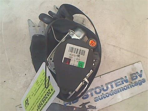 Cintura Di Sicurezza Anteriore Dx Fiat Punto Evo Ebay