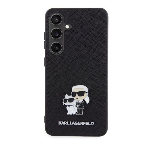 Samsung Galaxy S24 Karl Lagerfeld Saffiano Metal Karl And Choupette