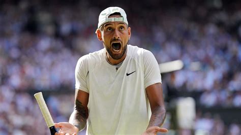 Nick Kyrgios rants throughout Wimbledon final, to add to his list of ...