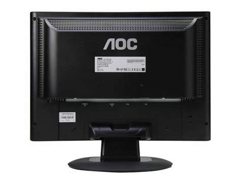 Aoc Active Matrix Tft Lcd Wxga Lcd Monitor Ms X D Sub