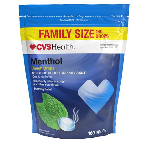 CVS Health Menthol Cough Drops