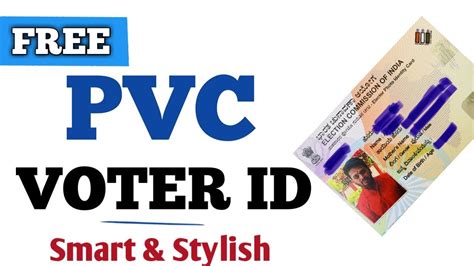 How To Get PVC Voter ID Card PVC Voter ID Kaise Banaye Free PVC