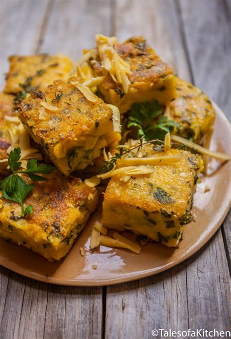 Cheesy Fried Polenta Squares In 2020 Polenta Fries Polenta