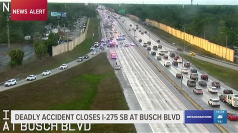 I 275 Southbound Lanes At Busch Boulevard Reopen After Deadly Crash