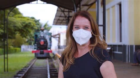 Edlaine Garcia Conhece O Museu Ferrovi Ria E O Mosteiro Itaici Em