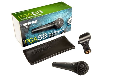 Shure PGA58 Microphone LC - 042406396387