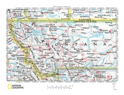 Milk River Drainage Basin Landform Origins Montana And Alberta Usa And Canada Overview Essay