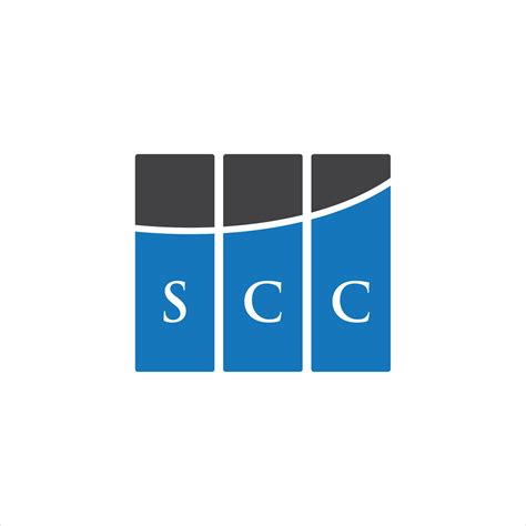 SCC letter logo design on white background. SCC creative initials ...