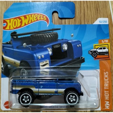 Store Minh Chung Toy Model Car Hot Wheels Basic L Case Land Rover Series II Short Card