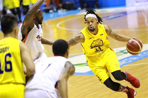 PBA KJ McDaniels Scores 51 As Unbeaten TNT Edges Meralco ABS CBN News