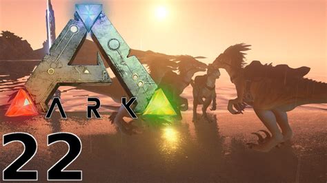 Ark Survival Evolved Gameplay Raptor Taming Ep22 Let S Play Ark Survival Evolved Youtube