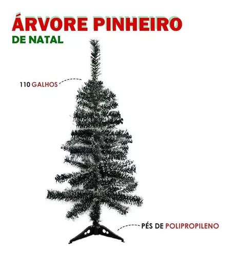 Rvore Pinheiro De Natal Verde Nevada Metro Galhos Mercadolivre