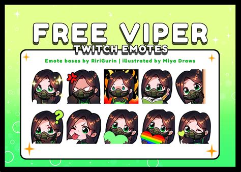 Free Valorant Viper Emotes Miya Drawss Ko Fi Shop Ko Fi ️ Where