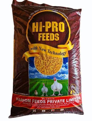 Pellets Kg Hi Pro Poultry Feed Starter At Kg In Barauli Id