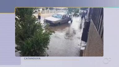 Bom Dia Cidade Rio Preto Temporal De 20 Minutos Alaga Vias Em