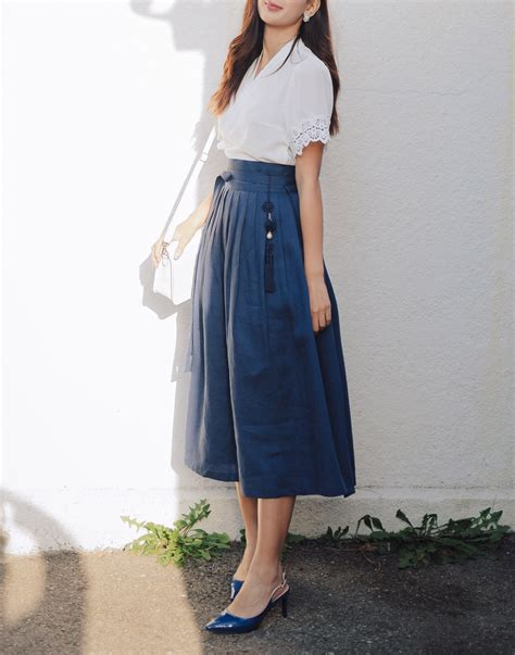 Pure Linen 100 Skirt Navy Linen Wrap Skirts High Waist Linen Etsy