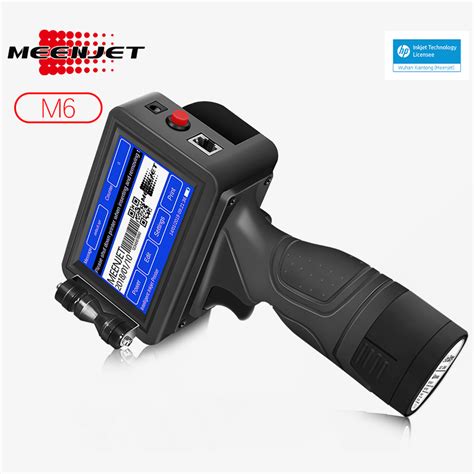 Meenjet M Handheld Expiry Date Printer Handheld Thermal Inkjet Printer