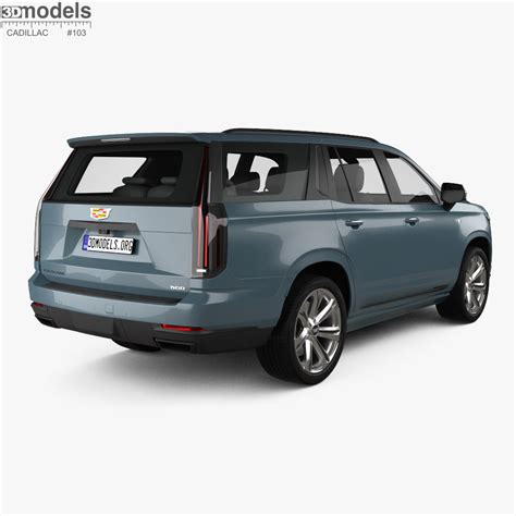 Cadillac Escalade 2025 3d 모델 다운로드 Crossover Suv On