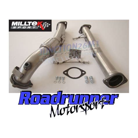 Milltek Exhaust Ford Focus Mk Rs T Ps Large Bore Downpipe And