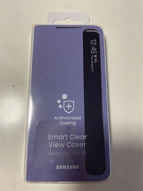 Samsung Galaxy S21 Smart Clear View Cover Mobile Phones And Gadgets