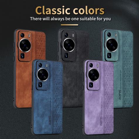 Coque Huawei P Pro Effet Cuir Azns Ma Coque