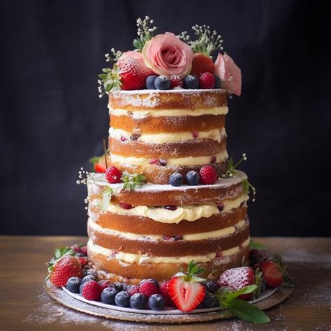 Fruit Wedding Cake Recipes