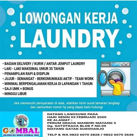 Lowongan Laundry Terdekat Homecare24