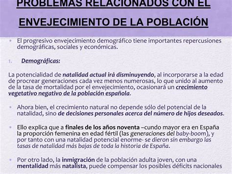 Tema 18 Estructura De La Población Española Ppt