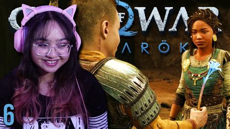 Atreus Has A Crush On Angrboda God Of War Ragnarok PS5 Gameplay