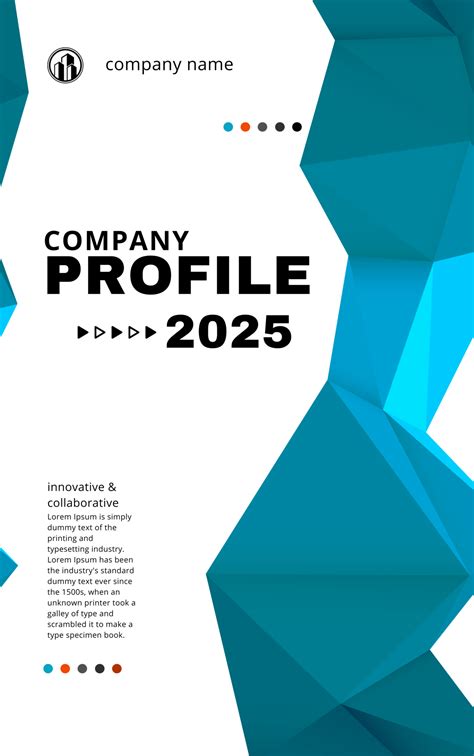 Business Modern Company Profile Book Cover Template 33541091 Png