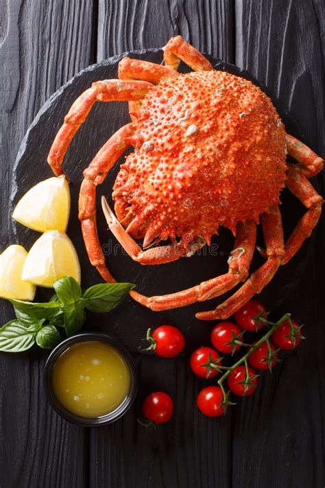 Cooked Spider Crab Stock Photo Image Of Tweezers White 18499284