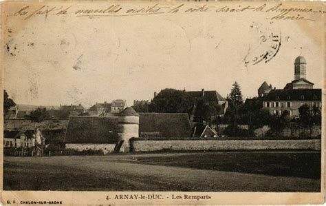 Arnay Le Duc Les Remparts Arnay Le Duc Cartorum