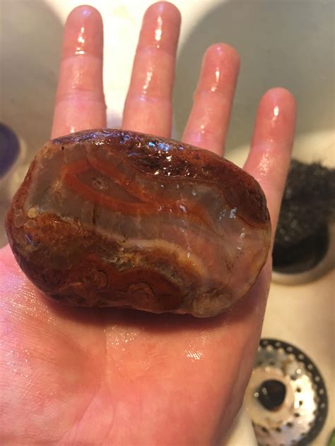 Found The Biggest Agate Ive Ever Seen In A River Today Ragates