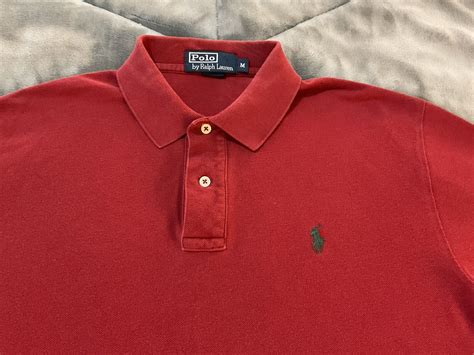 Polo Ralph Lauren Mens Shirt Polo Short Sleeve Red 10… Gem