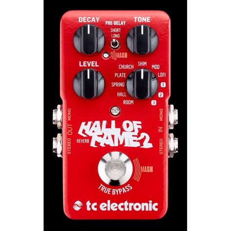 TC Electronic Hall Of Fame 2 Effetto Riverbero A Pedale Riverberi