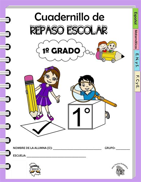 Cuadernillo De Repaso Primer Grado Primaria Image To U