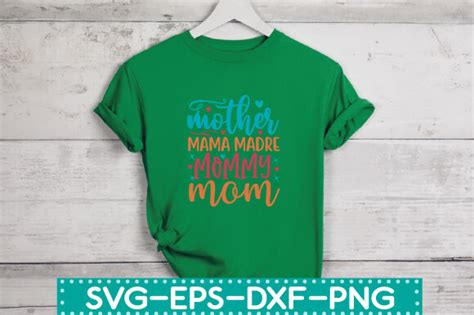 Mother Mama Madre Mommy Mom Svg Design Graphic By Digital Design Shop