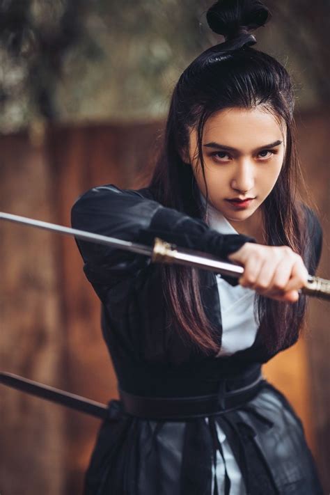 Katana Girl Draw The Squad Wounded Warrior Samurai Art Body