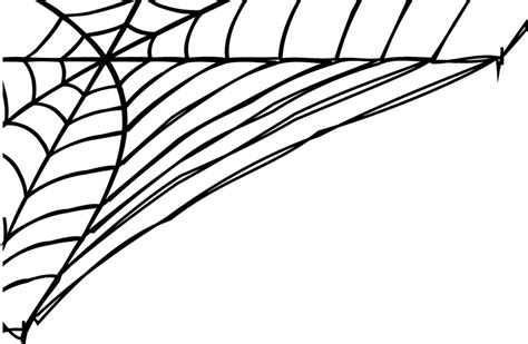 Download Spider Web Clip Art Cobweb Png Corner Transparent Png