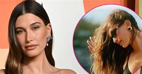 Bikini Clad Hailey Bieber Flaunts Toned Tummy On The Beach Photos