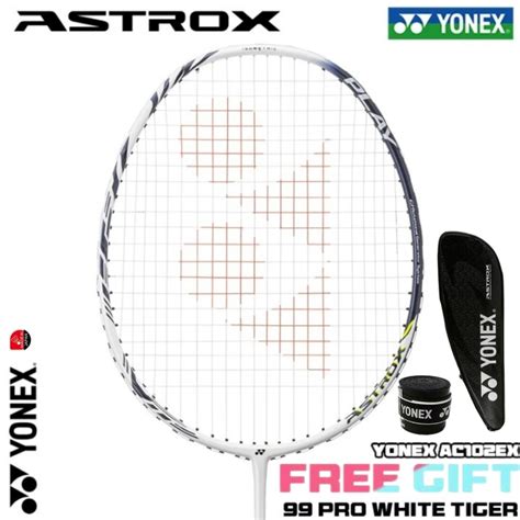 YONEX ASTROX 99 PRO White Badminton Racket Full Carbon Single 4U G5