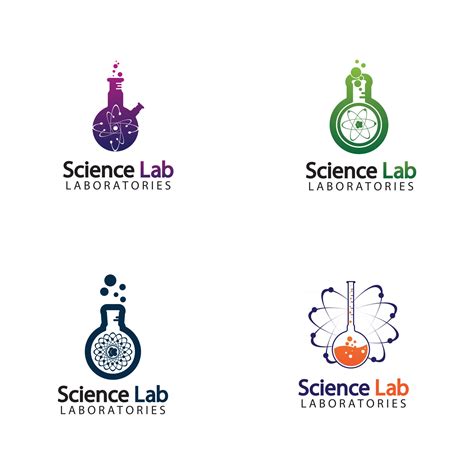 Science Lab logo 2472767 Vector Art at Vecteezy