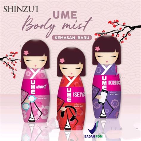 Jual SHINZUI UME Body Mist Parfum Minyak Wangi 100ml Shopee Indonesia