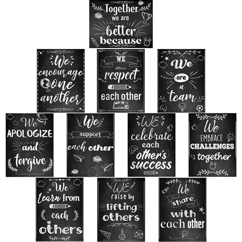 Buy Pajean 11 Pcs Inspirational Sayings S Classroom Motivational Wall S