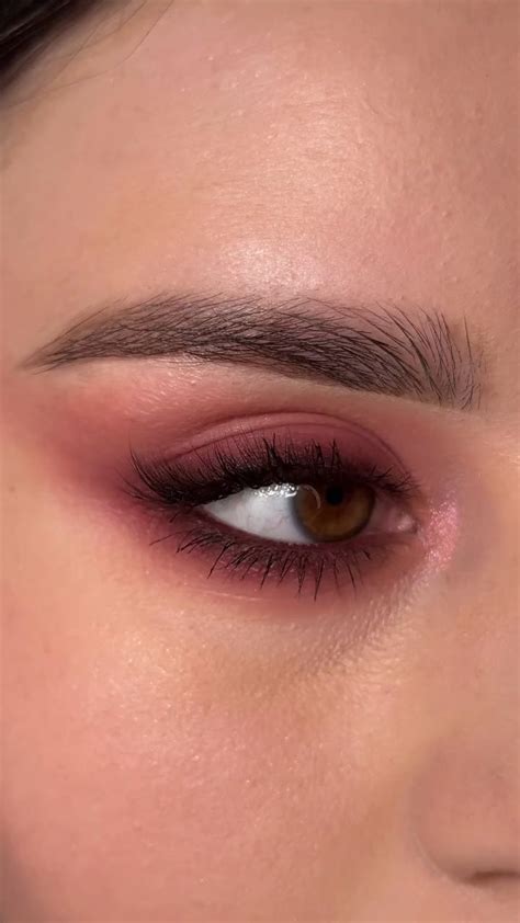 Eye Makeup Tutorial Video In 2025 Burgundy Eye Makeup Burgundy