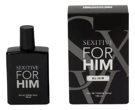 Perfume Hombre Sexitive For Him Elixir Men C Feromon Cuotas Sin Interés