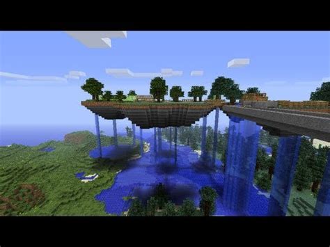 Minecraft Tuto Ile Volante YouTube