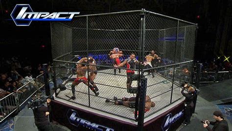 Steel Cage Match To Air On Tonight S TNA Impact Wrestling