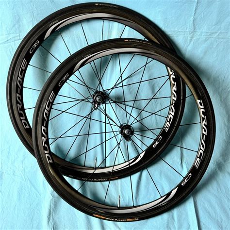 Shimanoシマノ Dura Ace デュラエース Wh 9000 C35 Tu チューブラー 前後セット 11速27インチ、700c