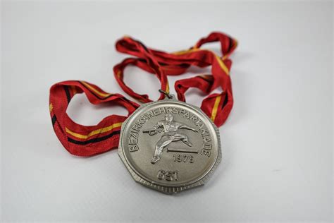 Medaille Bezirkswehrspartakiade GST DDR Museum Berlin